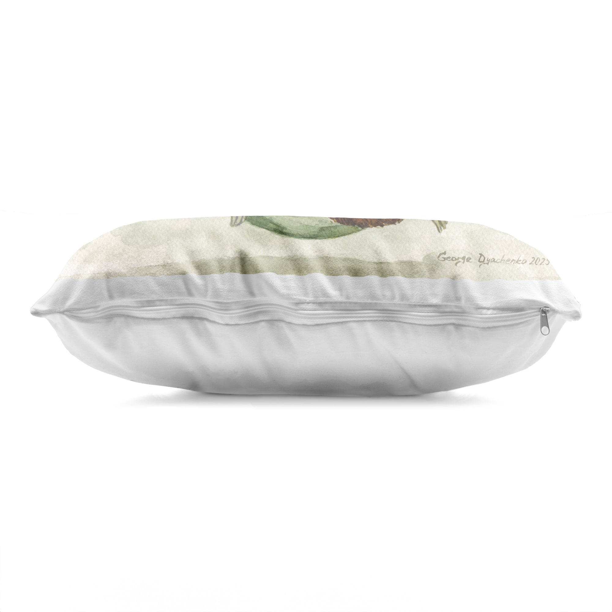 Stupell Industries Sloth On The Hammock Decorative Printed Throw Pillow, design by George Dyachenko, 14 x 7 x 20