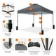 thumbnail image 3 of Carpa con dosel Amada, 3 x 3 m, para 1 persona, con bolsa y altura ajustable, 3 of 9
