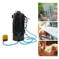 thumbnail image 4 of Portable Outside Shower Bag, Environmentally Friendly  Camping Shower Bag 12L Capacity With Detachable Shoulder Strap For Backpacking, 4 of 8