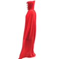 thumbnail image 2 of Unisex Cloak Long Velvet Cape Cosplay Costumes Black 66 inch, 2 of 5