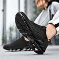 thumbnail image 4 of Zapatillas de tenis para hombre ligeras a la moda para entrenamiento gimnasio interior y exterior, 4 of 9