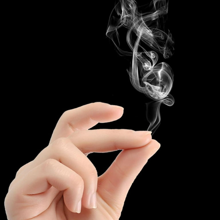 5X7 (10 Pieces) (A) $Finger Smoke Finger Smoke Bare-Handed Smoke Children'S  Close-Up Magic Props Set Hand Rubbing Cigarette