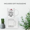 thumbnail image 4 of Koyal Wholesale Santa Claus Ceramic Coffee Mug, Football Dad, 4 of 5