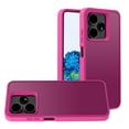 thumbnail image 3 of For Celero 3 Plus METKASE Dotted Edged Line Skin-Touch High Quality Hybrid in Slide-Out Package - Hot Pink, 3 of 4