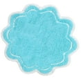 thumbnail image 5 of Home Weavers Allure Collection Bath Rug, 100% Cotton Tufted Round Shape, 30" Round, Turquoise, 5 of 6