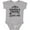 AC-Heather Grey, variant on Mawmaw and Pawpaw Love Me Girls Baby Bodysuit