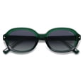 thumbnail image 1 of Gafas de sol SOJOS retro ovaladas polarizadas SJ2603 verde/gris, 1 of 5