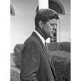 thumbnail image 2 of President John Kennedy In The White House Rose Garden. Oct. 24 History (24 x 36), 2 of 2