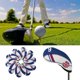 thumbnail image 3 of 10 piezas Zulema Cubierta de cabeza de hierro de golf protectores de palo de golf Azul real, 3 of 8