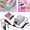 silvery, variant on Portable Electric Nail Drill File Machine Pinkiou Acrylic Gel Removal Manicure Filer Kit with 6 Nail Drill Bits Pedicure Efile Rotary Carver Nail Art Tool for Home Salon