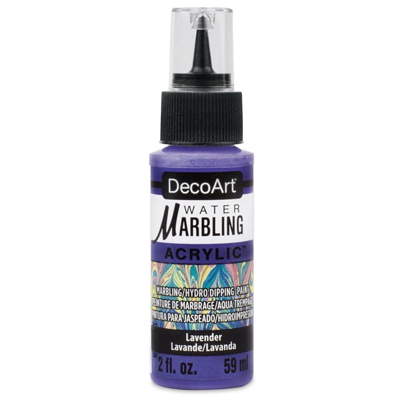 DecoArt Water Marbling Paint 2oz-Lavender