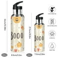 thumbnail image 2 of Yayeee 33oz Insulated Water Bottle Double Wall Stainless Steel with Flip Straw Lid, Halloween Cute Pumpkins, 2 of 7