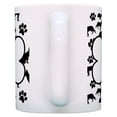 thumbnail image 4 of ThisWear Dog People Best German Shepherd Dad Ever Paw Pattern 11 ounce 2 Pack Coffee Mugs Bone Pattern, 4 of 4