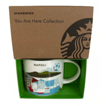Starbucks You Are Here Napoli Naples Italy Ceramic Coffee Rare Mug New with Box