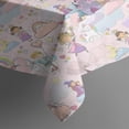thumbnail image 3 of Fantasy Princess Castle Pattern Rectangle Tablecloth 60"x84",Waterproof Polyester Rectangle Table Cloth, Wipeable Spillproof Polyester Tablecloth for Dining, Camping, Indoor and Outdoor, 3 of 5
