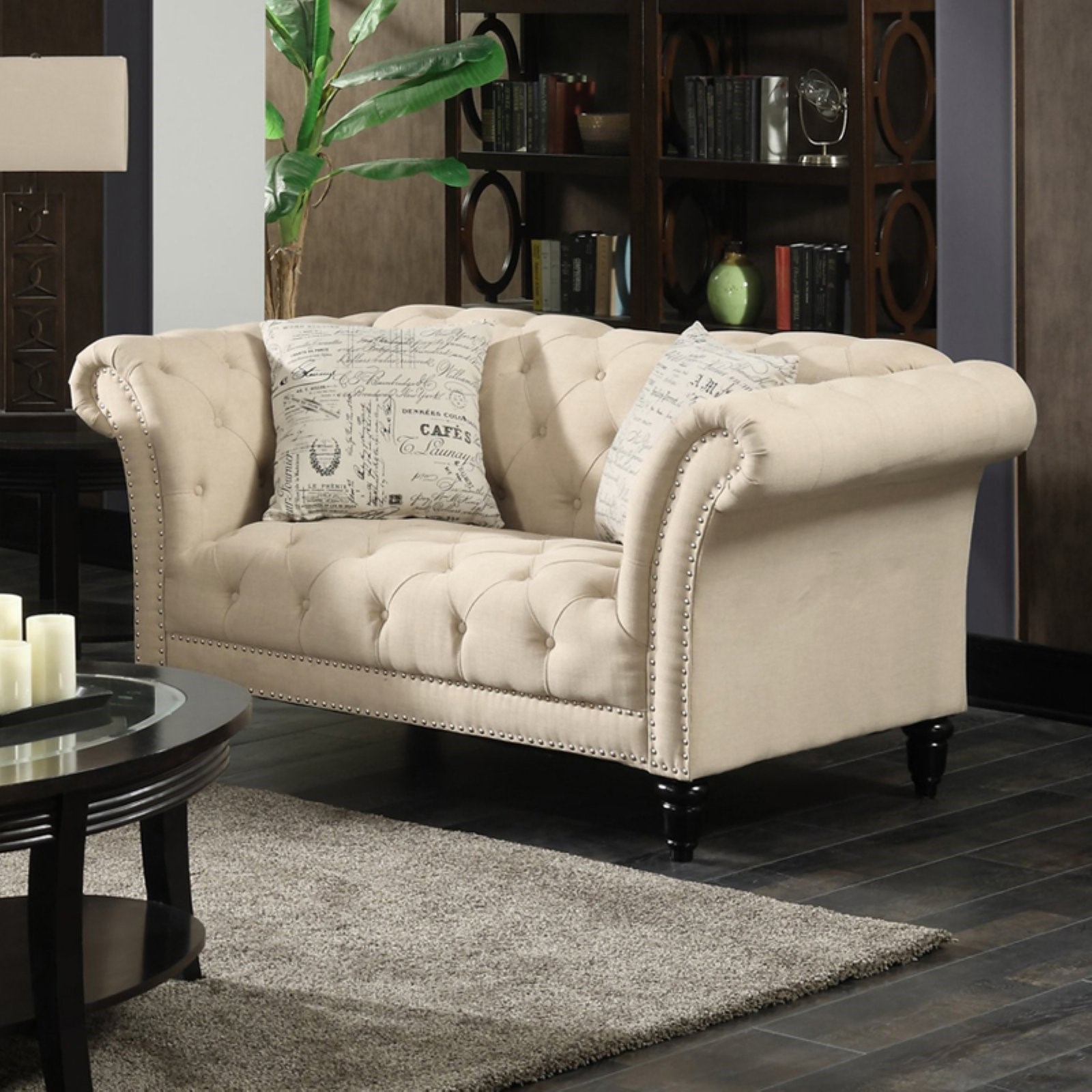 Picket House Furnishings Twine Loveseat