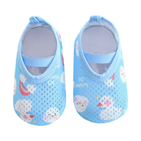 

NIUREDLTD Boys Girls Socks Toddler Breathable Cartoon Mesh The Floor Socks Barefoot Socks Non Slip Shoes Size L