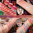 thumbnail image 4 of Kit de maquillaje CHARMCODE completo con sombra de ojos, lápiz labial y pinceles, 4 of 9