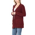 thumbnail image 5 of KOGMO Womens Popcorn Sweater Cardigan with Pockets, 5 of 6