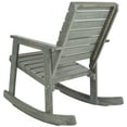 thumbnail image 4 of Safavieh Alexei Indoor/Outdoor Acacia Rocking Chair, 4 of 6