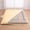 Beige, variant on King Size Japanese Zippered Futon Floor Mattress Cover -Pima Cotton - 4" Depth- Solid Gray