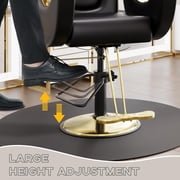 360° Swivel Barber Chair Hair Chair Stylist Chair with Heavy Duty Hydraulic Pump, Adjustable Headrest & Reclining Backrest, Reclining Salon Chair for Hair Stylist for Home Office, Spa, Shampoo