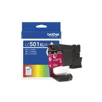 Brother Genuine LC501XLM High Yield Magenta Ink Cartridge