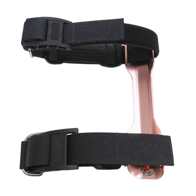 Adaptador para tanque individual, placa trasera para buceo, soporte para buceo libre subacuático, correa nailon estable para botella buceo. Rojo rosa