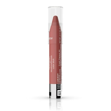 Neutrogena Moisturesmooth Color Lip Stick, 180 Deep Plum 0.011 oz (Pack of 2)