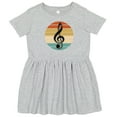 thumbnail image 3 of Inktastic Music Treble Clef Marching Band Girls Toddler Dress, 3 of 5