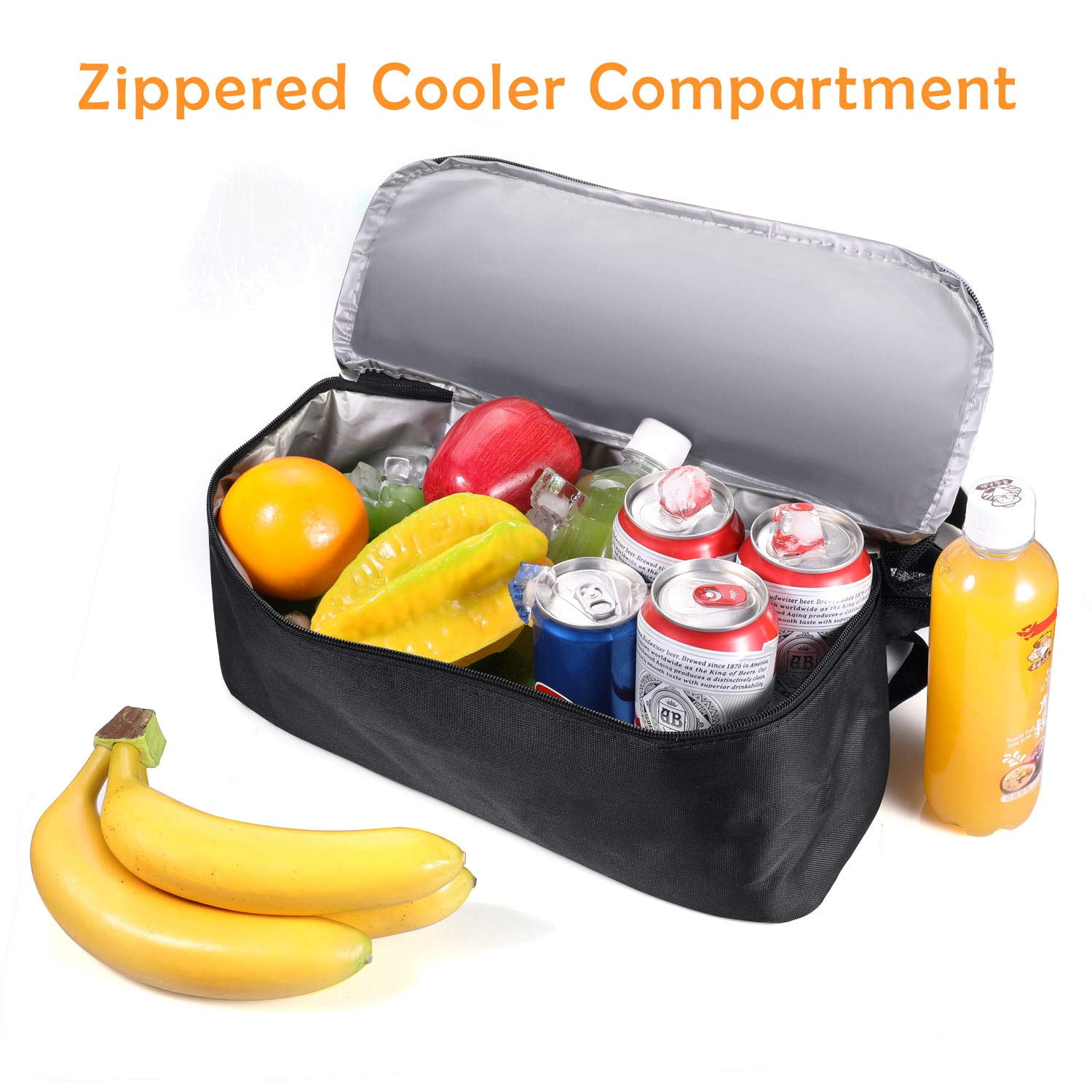 Sac De Plage Extra Large, Fourre-tout En Maille XL Avec Fermeture Eclair Et Poches Ideal Pour Votre Voyage A La Plage En Famille~p130622010