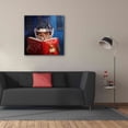 thumbnail image 3 of Epic Graffiti 'Game Plan No. 2' by Lucia Heffernan, Canvas Wall Art, 37"x37", 3 of 7