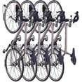 thumbnail image 5 of Bike Rack, Rubber Coating Wall Mount Bike Rack, For 2 Bikes Bike Wall Mounts For Indoor And Outdoor, 5 of 5