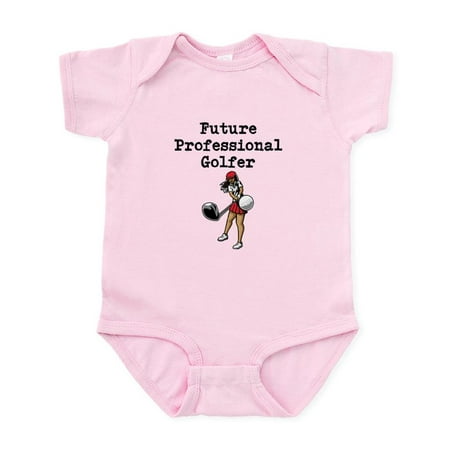 

CafePress - Future Professional Golfer Body Suit - Baby Light Bodysuit Size Newborn - 24 Months