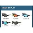 thumbnail image 6 of Rulwuck polarized sports sunglasses for men and women, driving sunglasses, night vision sunglasses, cycling, running, fishing, golf goggles, unbreakable frame, 6 of 7