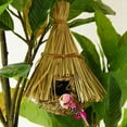thumbnail image 6 of Yesurprise Pet Hanging Birds Nest Outdoor Hand-weaved Decorative Bird House Bird Cage Shelter for Garden Decoration, 6 of 8