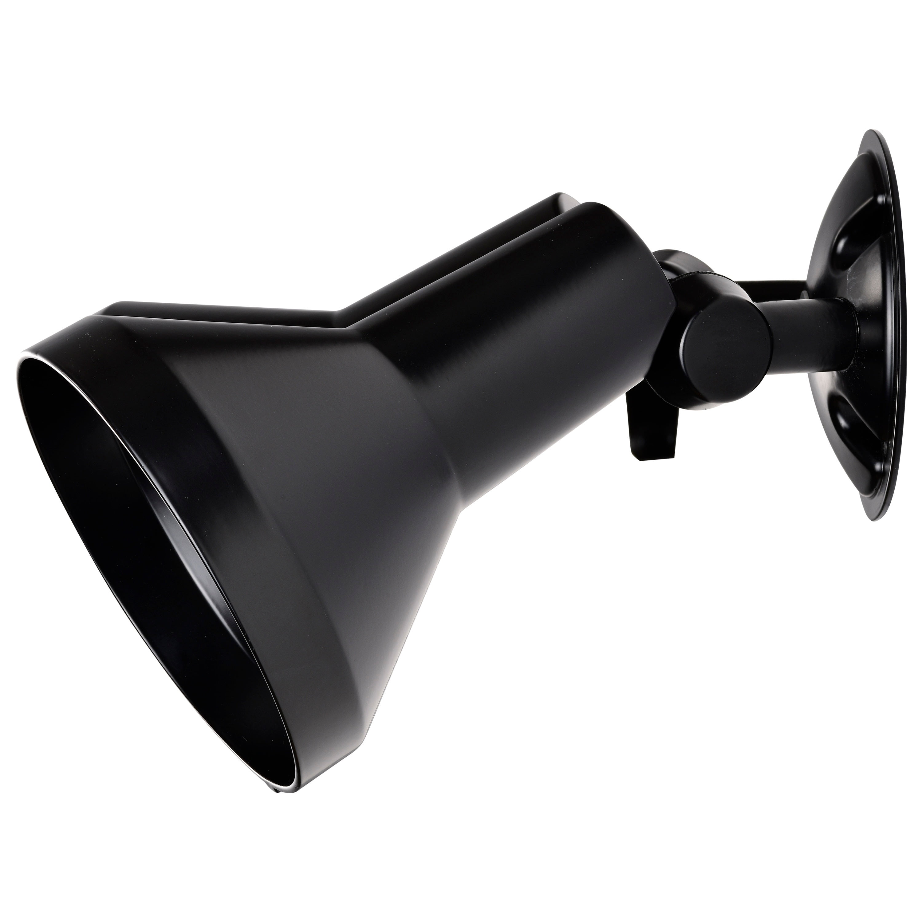 2-Light 15-in Flood Light Exterior PAR38 w/ Adjustable Swivel Black Finish