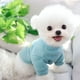 thumbnail image 5 of Suéter para mascotas - Diseño de cuello alto para todas las estaciones, tejido elástico suave, estilo jersey, para gatos de interior/perros pequeños, ideal para vacaciones/fiestas/fotografía, 5 of 6