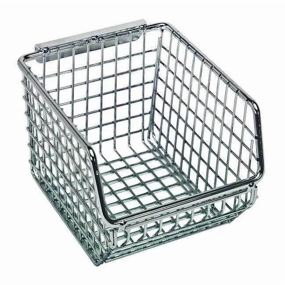 QUANTUM STORAGE SYSTEMS QMB510 Hang and Stack Bin,51/4 x 41/4 x 3 In. G5399195