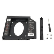 HDD Caddy Bay General 12.7mm 2.5in SATA to SATA 2nd HDD SSD Hard Drive Tray Cover for Laptop CD DVD ROM Drive Slot