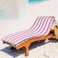 thumbnail image 4 of Chair Towel Cover Quick Dry Beach Chair Covers No Sliding Chaise Cover Towel, 4 of 9