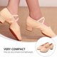 thumbnail image 3 of Milisten 1Par Zapatillas De Ballet Beige Con Suela Antideslizante Para Danza Yoga Y Baile Profesional, 3 of 7