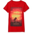 thumbnail image 1 of Disney Girls' Little, Big Pride Rock Poster T-Shirt, Red, Small, 1 of 5