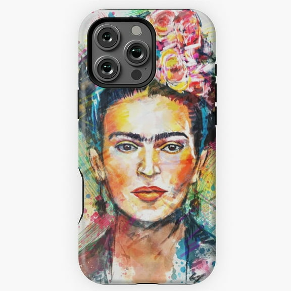 Frida Kahlo Inspired Art Phone Case for iPhone 16 15 14 13 12 11 Pro Max M890760