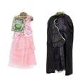 thumbnail image 4 of Vestido de disfraz Wicked Glinda para niñas con tiara rosa, 4-6 unidades, 4 of 4