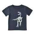 thumbnail image 4 of Toimothcn Toddler Baby Boys Outfit Set Short Sleeve Cartoon Dinosaur Printed Tees + Stretchy Shorts 2Pcs Summer Clothes Sets Cool Loose Fit Kids Outfit Sets Comfy Kids Dailywear, 4 of 6