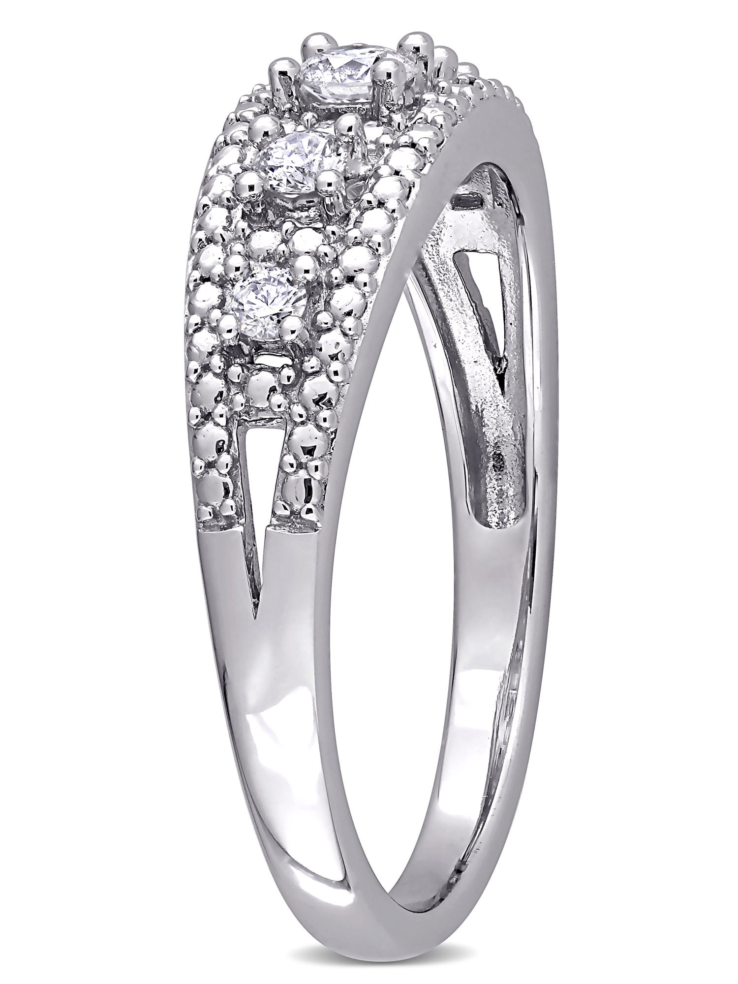 Everly Women's Diamond 10k White Gold Ring