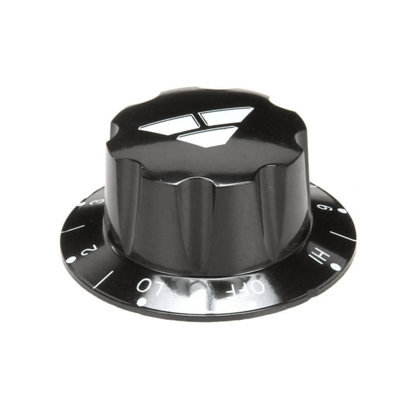 Advance Tabco SU-P-201 Replacement Knob for Electric Units, Black, Low to High