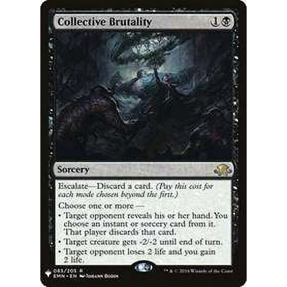 MtG Mystery Booster Collective Brutality #85