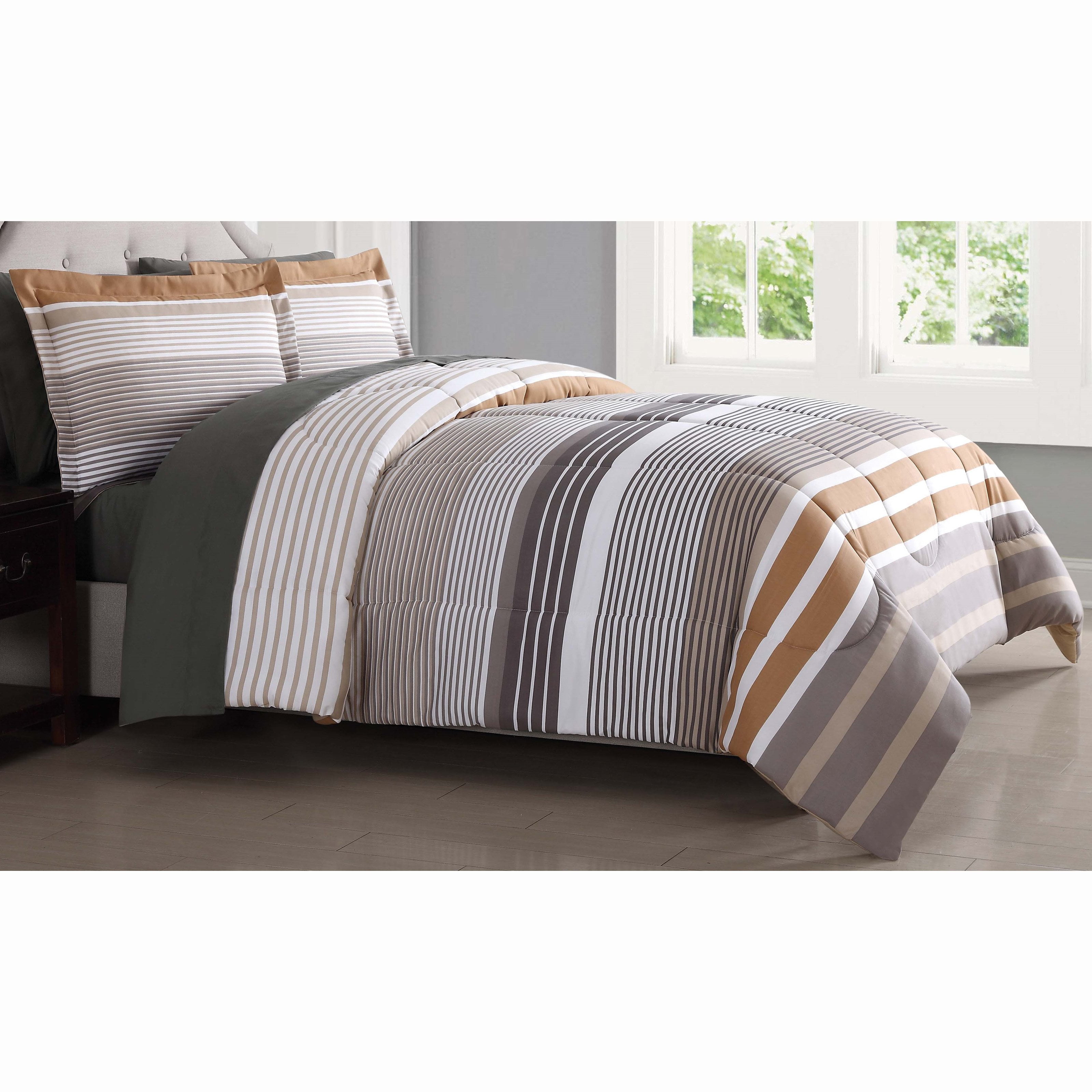 London Fog Abbington Neutral Bed Set - Walmart.com ...